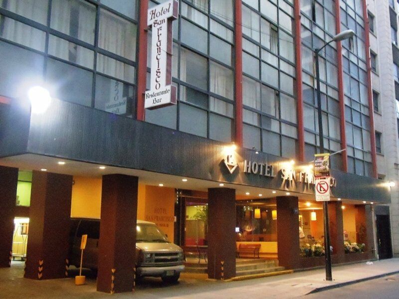 Hotel San Francisco Centro Historico Mexiko-Stadt Exterior foto